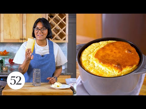 Sohla Makes Edna Lewis' Cheese Soufflé | At Home With Us