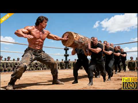 十大惡霸抬幾千公斤的木頭攻擊小夥，豈料被小夥一招秒殺 ⚔️  抗日  MMA | Kung Fu