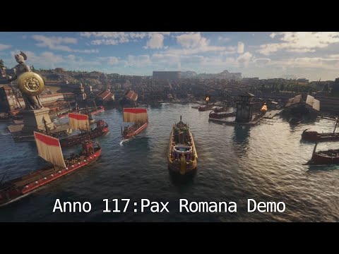 Anno 117: Pax Romana Demo #strategygame #anno117 #rts #simulation #gamedemo #ubisoftgames #games