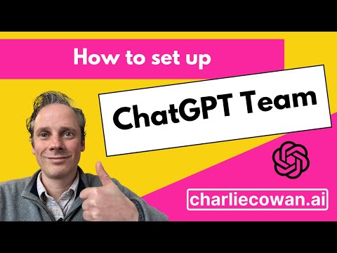 ChatGPT Team - How to set up your account