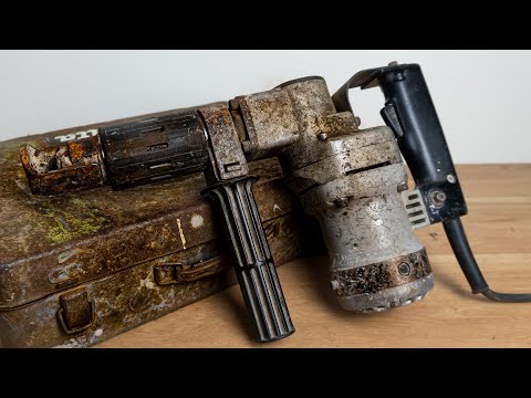 Restoration Of Electric Demolition Hammer Makita HM0811