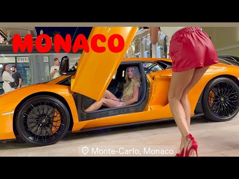MONACO LUXURIOUS LADY LIFESTYLE 💸 COMPILATION LADY & SUPERCAR #monaco #billionaires #supercars