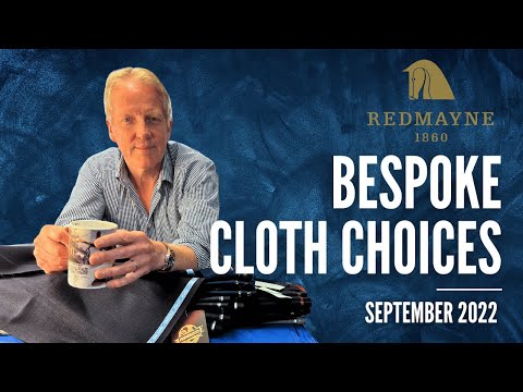 Savile Row Bespoke Suits. Todays British cloth choices.