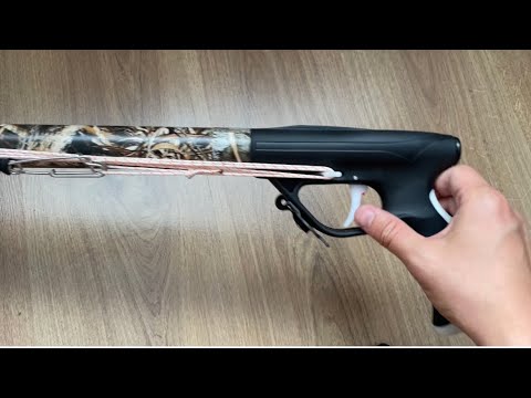 Как оснастить ружьё для подводной охоты без катушки