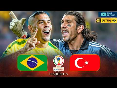 THE DAY RONALDO FENÔMENO PUT BRAZIL IN THE WORLD CUP FINAL IN 2002!