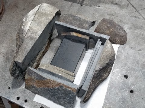 Scraping a rock into a master square