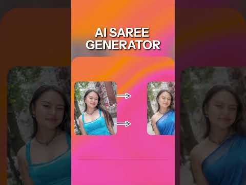 The AI Saree Trend is Going Viral! #saree #aigeneration #editing #ai #aivideo #viraltrend