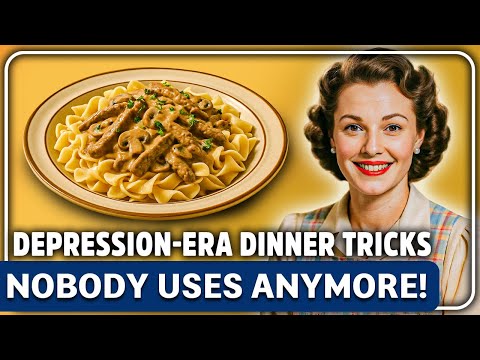 30 Lost Depression-Era Dinner Tricks Nobody Uses Anymore!