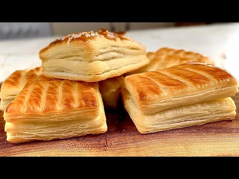 How come I didn't know about this new method before? 2 ways! Quick easy homemade puff pastry