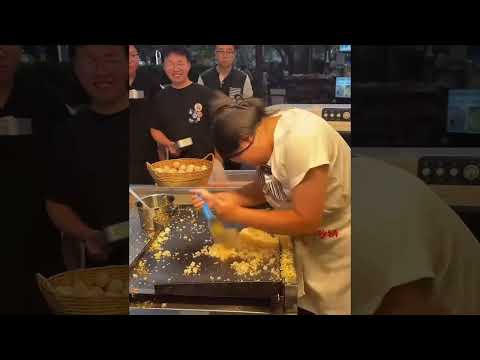 Unique street food from China