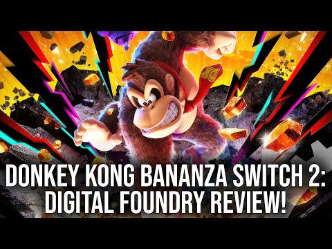 Donkey Kong Bananza - Nintendo Switch 2 - Digital Foundry Review