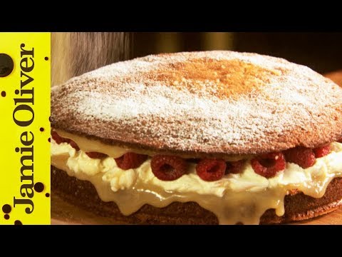 Super Simple Sponge Cake | Jamie Oliver