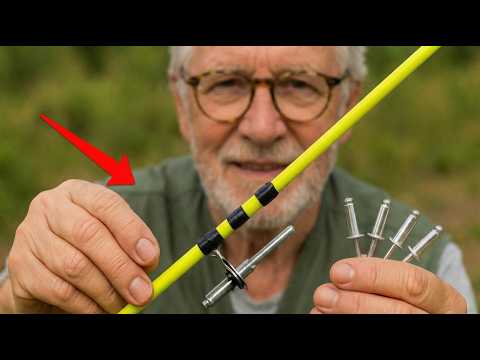 A 60-year-old fisherman's brilliant idea amazes billions with this rivet trick!