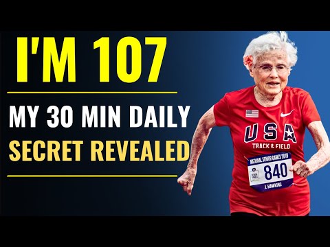 107-Year-Old Runners Are Breaking Records And Defying the Odds| Do This  Every Day For 30 Minutes!!