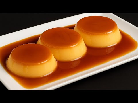 Karamellpudding mit nur 3 Zutaten! In 5 Minuten fertig & super cremig! 🍮✨