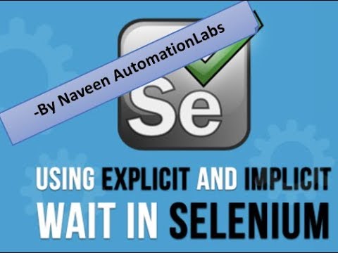 Implicitly Wait v/s Explicit Wait in Selenium WebDriver || Best way to Explain - Interview Question