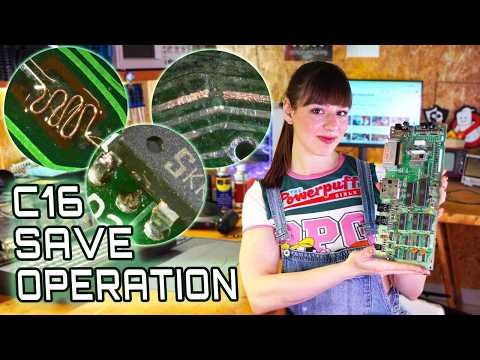 Viewer sent me a Broken Commodore 16 - serious damage!