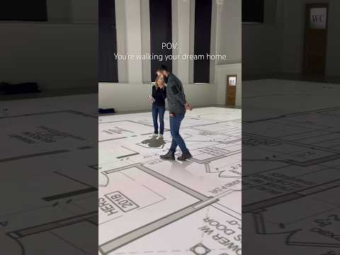 Life-size floor plans are a great tool when planning a home build or renovation! Mancusohomes.com