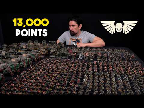 I Collected a MASSIVE 13,000 Pt Astra Militarum Army 