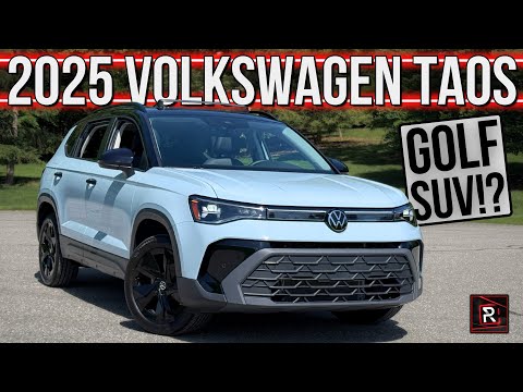 The 2025 Volkswagen Taos SE Black Is A Golf SUV For Budget Minded Shoppers