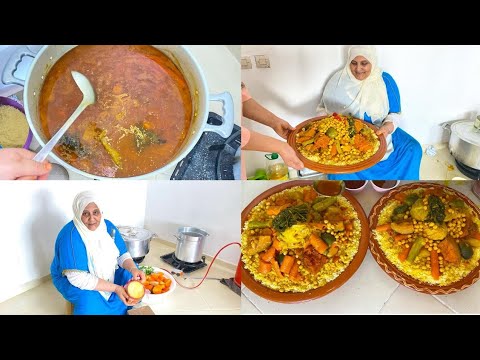 بغتي كسكسو يجيك معلك والمرقة ديالو خاترة اجي تشوفي طريقة توافر السميدة وعمرها تغلبك كتجي رطبة ومعلكة