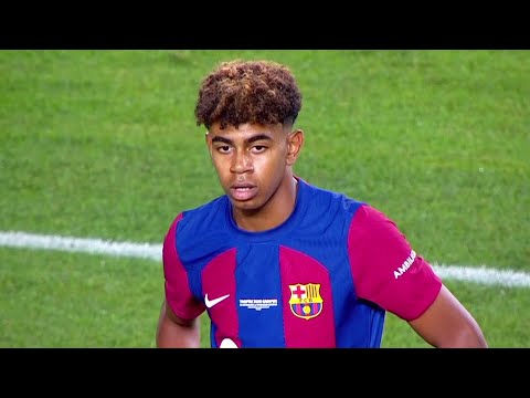 Lamine Yamal First Match for Barcelona
