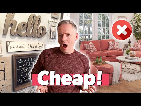 Interior Design Mistakes Making Your Home Look Cheap