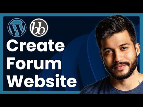 How To Create A Forum Website With WordPress (BBpress tutorial)