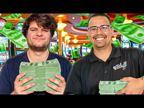 RISKING $10,000 IN HIGH-LIMIT SLOTS! (FT. BLUFF)
