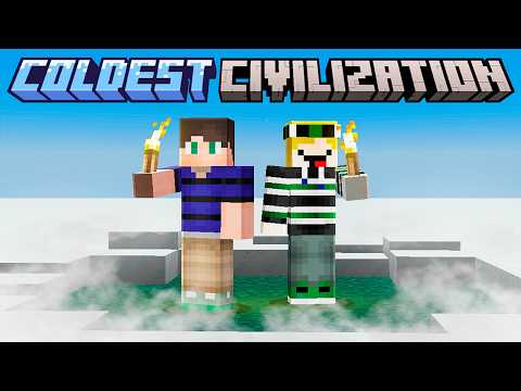 I Survived Minecraft's Coldest Civilization [FULL MOVIE]