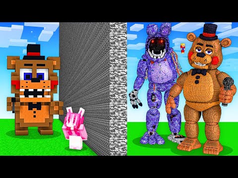 I Cheated With FNAF 2 in Minecraft Build Battle!