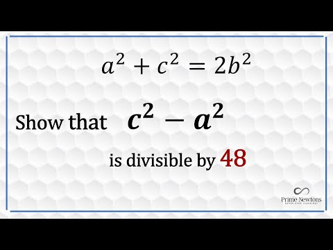 Prove that this difference of squares is a multiple of 48