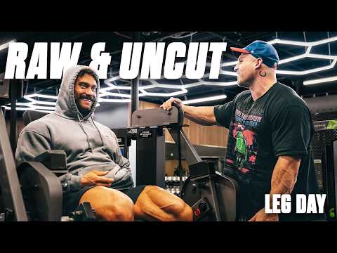 CBUM & The MARTIAN Raw and Uncut Quad workout | 30 Minutes of Uncut Bonus Footage | Sam Sulek Vibe