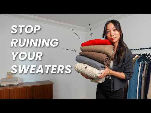 Knitwear Care 101: How to Wash, Store & De-Pill Your Sweaters