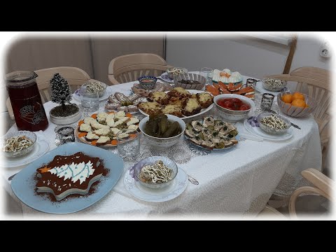 Новогодний стол для ДИАБЕТИКА.  Меню диабетика 2 типа. Новый 2023 год.