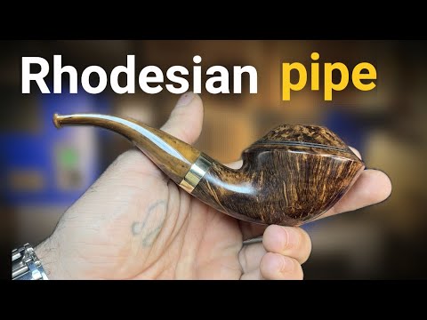 Crafting a Rhodesian Pipe from Briar Wood (Step by Step)