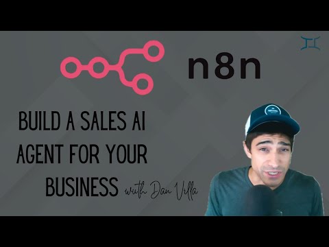 How To Build an AI Sales Agent Chat Bot with n8n