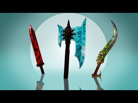 3 BRAND NEW ways to paint EPIC Warhammer weapons