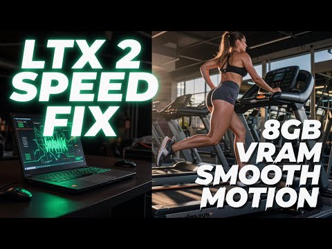 LTX-2 Q6 16GB on 8GB VRAM Speed Fix  (Optimized ComfyUI Workflow 2026)