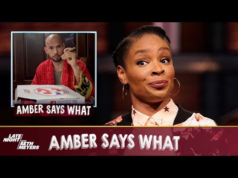 Amber Says What: Nepo Babies, AI Portraits and Andrew Tate's Arrest