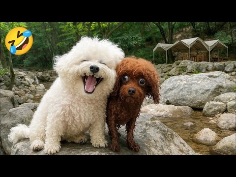 Funniest videos of CATS🐱 and DOGS🐶 #8 | Best funny videos of ANIMALS 🤣2025