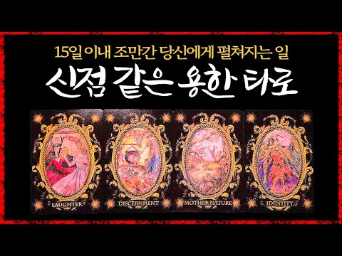 [타로]🌈15일안에 일어나게 될일 #타로의신 #타신 #운세