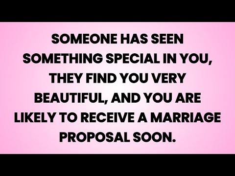 👉Someone has seen Something Special in you, they find you very beautiful, and you are likely...