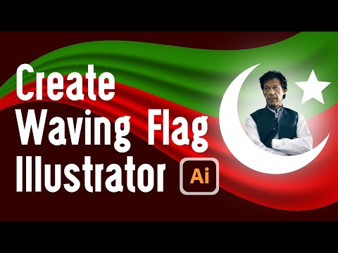 How to create Waving Flag in Illustrator 2022?