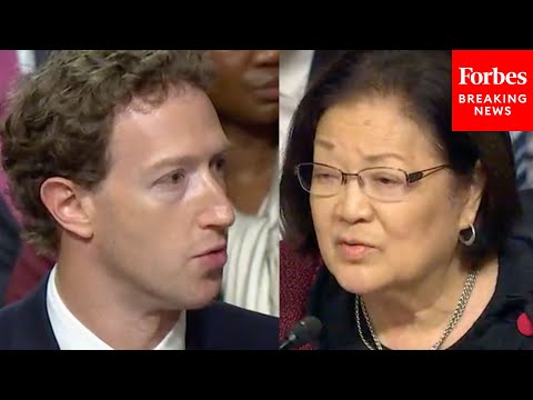 'Is That A Yes?': Mazie Hirono Grills Mark Zuckerberg About Safety Of Children On His Platforms