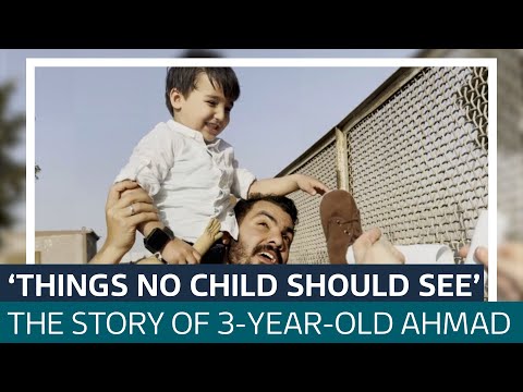 He lost his whole family, then he lost his legs: One child's experience of war in Gaza | ITV News