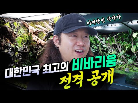 이끼장인 '삭작가'가 알려주는 비바리움의 모든 것!!