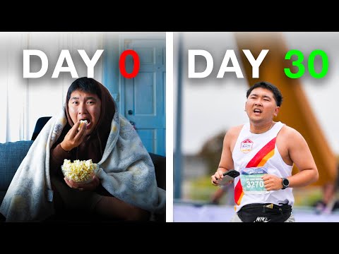 i ran a marathon in 30 days with no experience