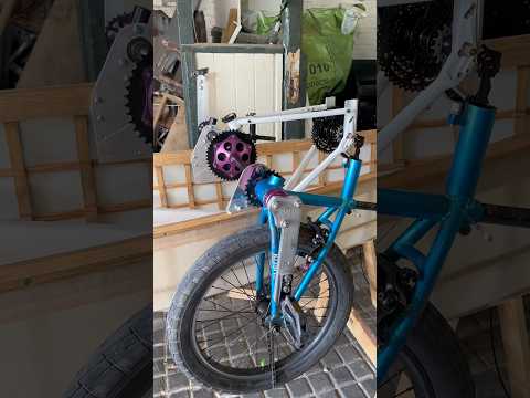 Scrap bike and go kart axle assembly for the amphibious canoe 🚴‍♂️🛶🚀🚀🚀