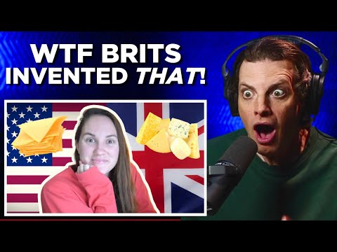 American Reacts to UK vs USA Cheese Differences!